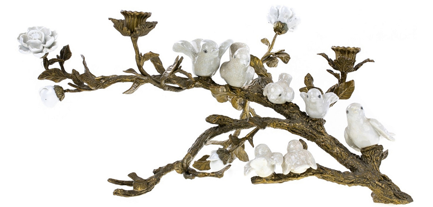 Подсвечник Bronze Branch Candlestick Подсвечник Bronze Branch Candlestick - Loft-Concept в Грозном