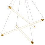Светодиодная люстра Trumpet Tube Brass  варинант исполнения - 1 | Loft Concept в Грозном