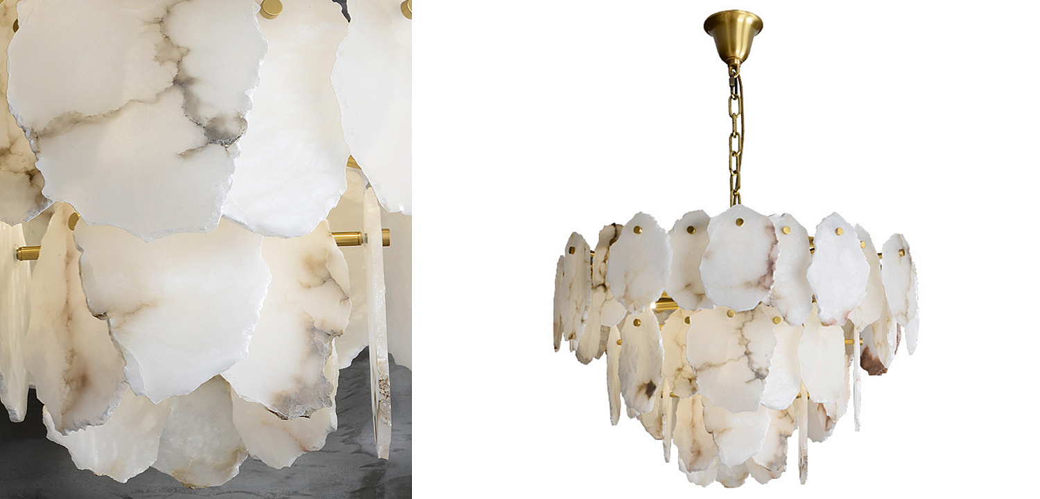 Люстра Lucretia Marble Tiered Chandelier Люстра Lucretia Marble Tiered Chandelier - Loft-Concept в Грозном