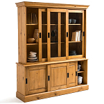 Витрина из массива сосны Cobbett Wood Showcase варинант исполнения - 4 | Loft Concept в Грозном