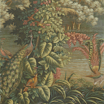 Обои ручная роспись Le Brésil Brume варинант исполнения - 4 | Loft Concept в Грозном