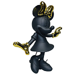 Статуэтка Минни Маус черного и золотого цвета Minnie Mouse Black&Gold Figurine  варинант исполнения - 4 | Loft Concept в Грозном