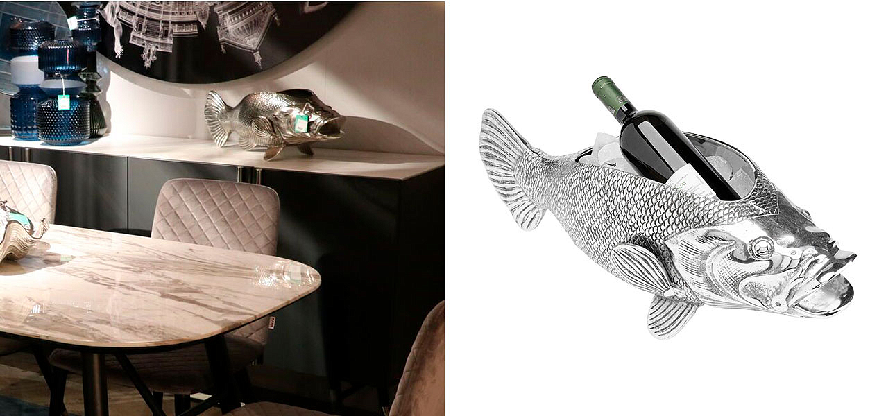 Чаша серебряная Рыбка Silver Fish Чаша серебряная Рыбка Silver Fish - Loft-Concept в Грозном