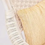 Комплект уличной мебели из ротанга Eloise белый варинант исполнения - 5 | Loft Concept в Грозном