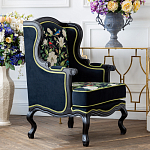 Кресло из натурального бука с изображением птиц и цветов Blooming Birds варинант исполнения - 2 | Loft Concept в Грозном