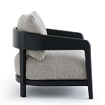 Кресло с каркасом из массива ясеня Deniaud Ash Grey Armchair варинант исполнения - 9 | Loft Concept в Грозном