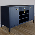 Комод-буфет Elsa Dreams Blue с открытыми полками   варинант исполнения - 2 | Loft Concept в Грозном