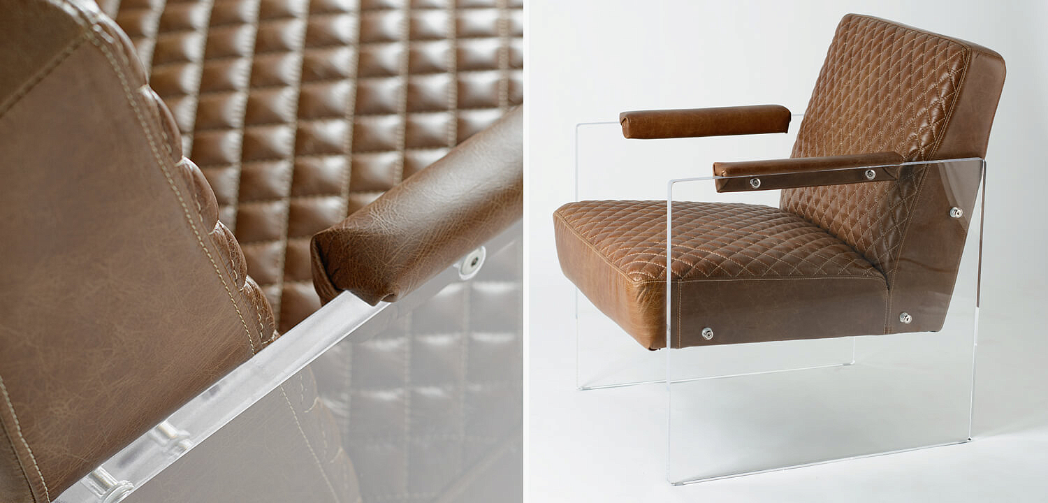 Кресло Gioff Chair натуральная кожа Кресло Gioff Chair натуральная кожа - Loft-Concept в Грозном