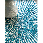 Приставной столик с инкрустацией раковинами устриц Bone Inlay варинант исполнения - 3 | Loft Concept в Грозном