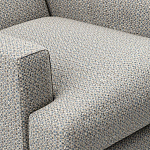 Мебельная ткань Шенилл серо-голубой цвет 142 см T4-47 варинант исполнения - 7 | Loft Concept в Грозном