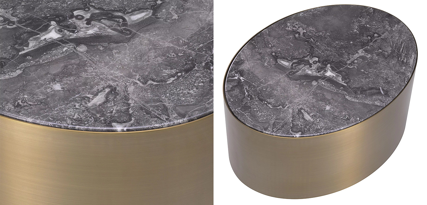 Приставной стол Eichholtz Side Table Porter Oval Приставной стол Eichholtz Side Table Porter Oval - Loft-Concept в Грозном