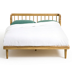 Кровать из массива дуба с пружинным блоком Mateta варинант исполнения - 2 | Loft Concept в Грозном