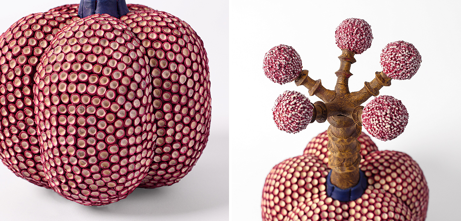 Статуэтка тропический фрукт Tropical Fruit Burgundy Статуэтка тропический фрукт Tropical Fruit Burgundy - Loft-Concept в Грозном