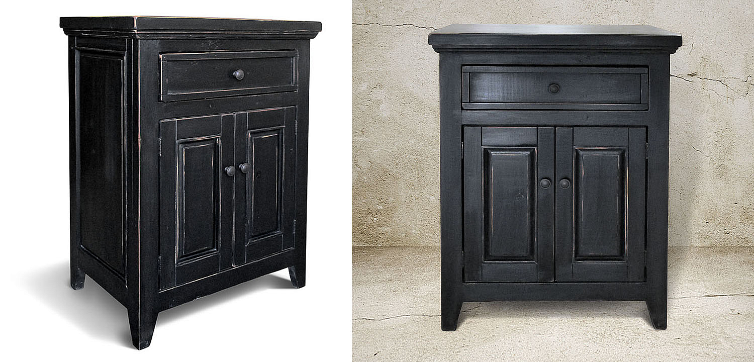 Комод в стиле прованс Geronimo Provence HARMONIE Weathered Charcoal Черный Комод в стиле прованс Geronimo Provence HARMONIE Weathered Charcoal Черный - Loft-Concept в Грозном