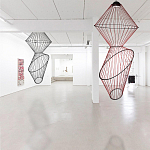 Подвесной светильник из металла Figured Beam варинант исполнения - 3 | Loft Concept в Грозном