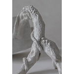 Скульптура «Окаменелый рост», Белый объект варинант исполнения - 3 | Loft Concept в Грозном