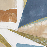 Панно декоративное с ручной росписью Energy варинант исполнения - 4 | Loft Concept в Грозном