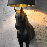 Horse Statue Floor Lamp Большой светильник Черная Лошадь варинант исполнения - 2 | Loft Concept в Грозном