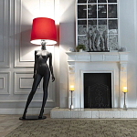 Лампа MANNEQUIN LAMP с абажуром изгибы тела варинант исполнения - 14 | Loft Concept в Грозном