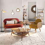 Зеркало из ротанга и сизаля WICKER MIRROR 100 варинант исполнения - 4 | Loft Concept в Грозном