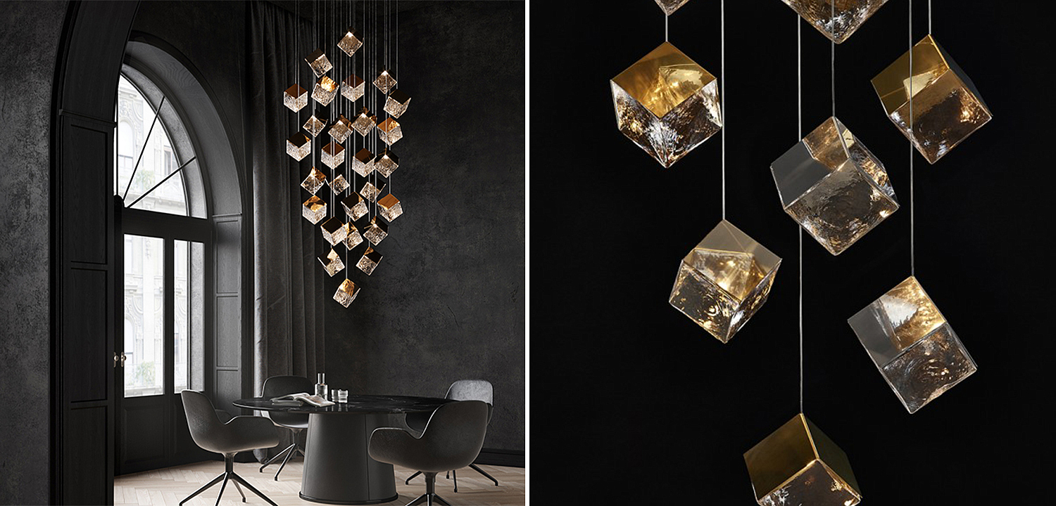 Люстра Pyrite Gold 26 Rectangle Люстра Pyrite Gold 26 Rectangle - Loft-Concept в Грозном