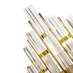 Бра стеклянное с золотым каркасом Luxxu Modern варинант исполнения - 1 | Loft Concept в Грозном