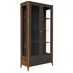 Витрина стеклянная из массива бука Tasteful Furniture варинант исполнения - 1 | Loft Concept в Грозном