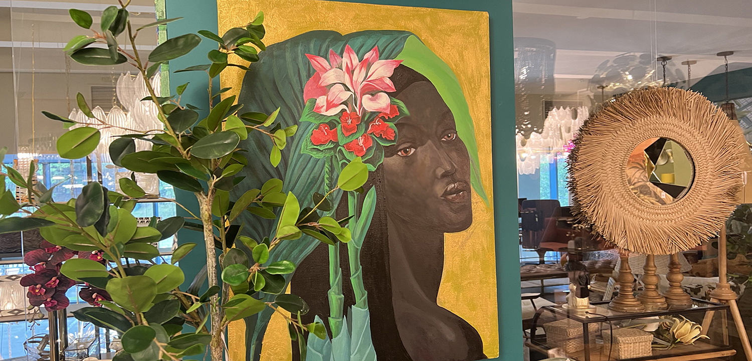 Картина Tropical Girl Картина Tropical Girl - Loft-Concept в Грозном