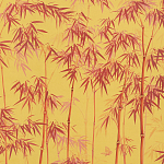 Обои ручная роспись Distant Bamboo Firefly on dyed paper варинант исполнения - 2 | Loft Concept в Грозном