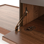 ТВ-тумба  из орехового дерева Marco Wooden TV Stand варинант исполнения - 7 | Loft Concept в Грозном