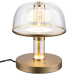 Настольная лампа с плафоном из акрила и металлическим основанием Blanton 23 варинант исполнения - 2 | Loft Concept в Грозном