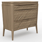 Комод из массива дуба с 3-мя ящиками Tasteful Furniture варинант исполнения - 1 | Loft Concept в Грозном