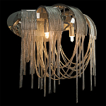 Бра с металиическими цепочками и дугообразными элементами Atlantis Chain варинант исполнения - 6 | Loft Concept в Грозном