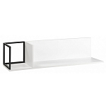 Полка навесная белая открытая Strict Lines  варинант исполнения - 2 | Loft Concept в Грозном