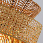 Подвесной светильник с абажуром из натуральных материалов Light Inside the Cell варинант исполнения - 5 | Loft Concept в Грозном