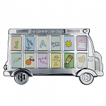 Фоторамка детская Childhood Corner Bus 12 фото варинант исполнения - 1 | Loft Concept в Грозном