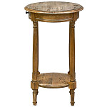 Деревянный овальный кофейный стол Margery Provence Coffee Table варинант исполнения - 3 | Loft Concept в Грозном