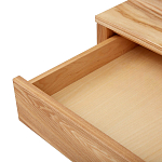 Рабочий стол из массива ясеня Marleen Wooden Desk варинант исполнения - 3 | Loft Concept в Грозном