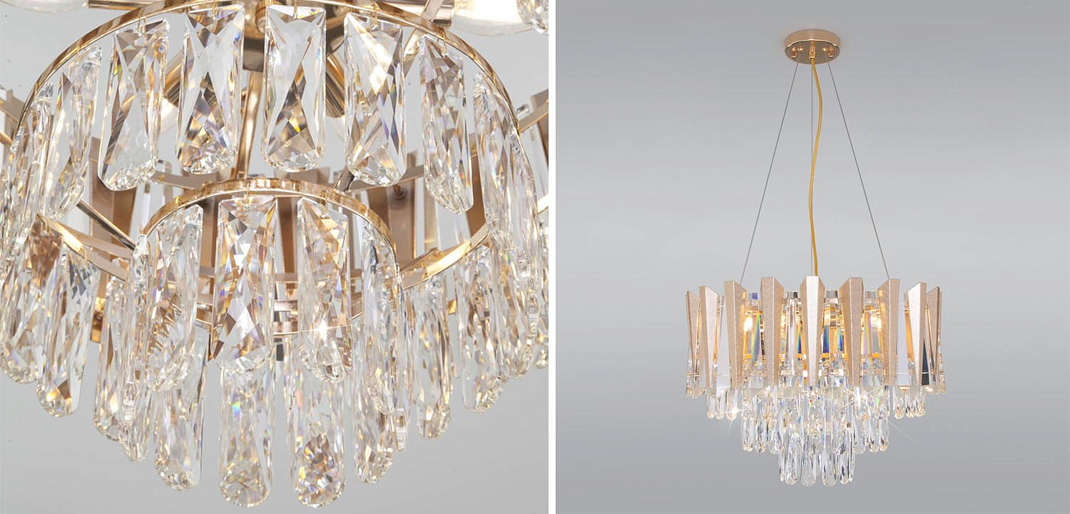 Люстра Crystal Edge Chandelier Люстра Crystal Edge Chandelier - Loft-Concept в Грозном