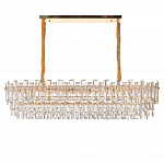 Люстра овальная с хрустальными подвесками Gorgeous Crystal Light варинант исполнения - 3 | Loft Concept в Грозном