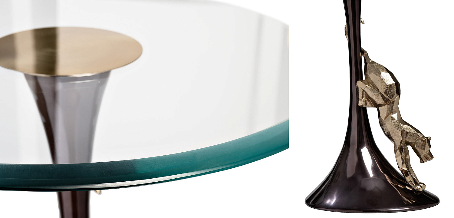 Приставной стол Jaguar Side Table Приставной стол Jaguar Side Table - Loft-Concept в Грозном