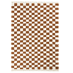 Ковер с шахматным принтом Chess Layout с эффектом шерсти варинант исполнения - 2 | Loft Concept в Грозном