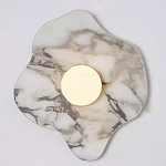 Бра с основанием волнистой формы Shaw Marble Lighting варинант исполнения - 1 | Loft Concept в Грозном