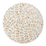 Столик с инкрустацией с перламутровым узором Jean Cream варинант исполнения - 2 | Loft Concept в Грозном