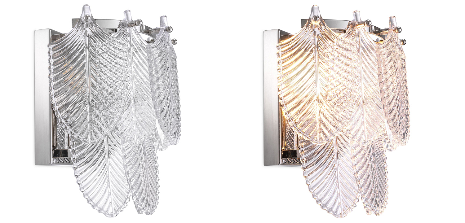 Бра Eichholtz Wall Lamp Verbier clear Бра Eichholtz Wall Lamp Verbier clear - Loft-Concept в Грозном