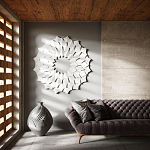 Гипсовая 3D Панель DRAGON SCALE - A  B  C  D варинант исполнения - 1 | Loft Concept в Грозном