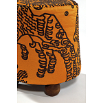 Пуф Wakonda Terracotta Tiger Mountain с Круглыми ножками  варинант исполнения - 3 | Loft Concept в Грозном