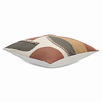 Подушка декоративная с геометрическим узором и плетенными вставками Divine Abstractions варинант исполнения - 1 | Loft Concept в Грозном