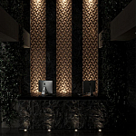 Гипсовая 3D панель с принтографией PM-43 варинант исполнения - 1 | Loft Concept в Грозном