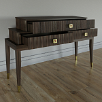 Премиальная Консоль с тремя ящиками Elsa Dreams Walnut варинант исполнения - 2 | Loft Concept в Грозном